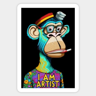 I Am Artist Sticker